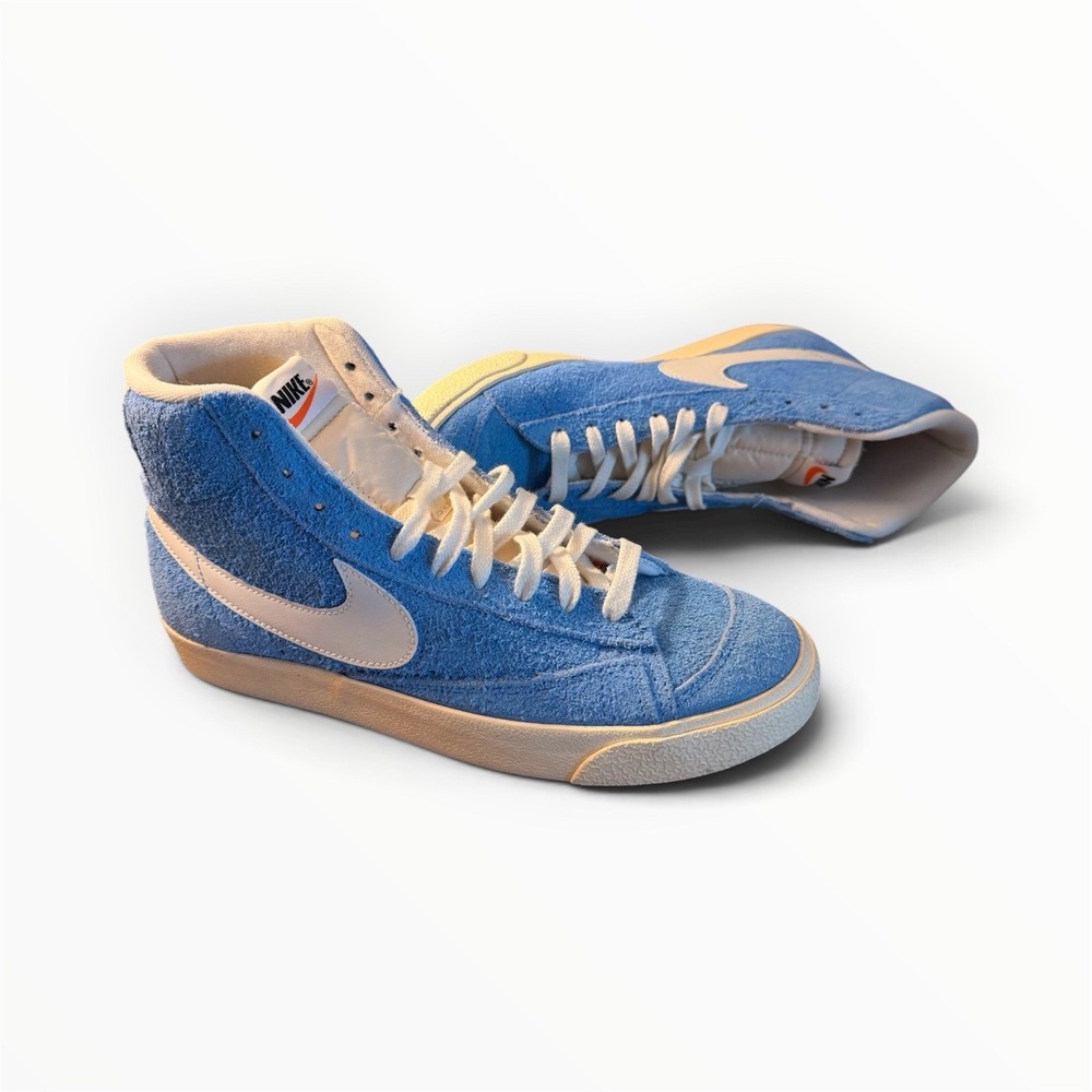 NEW Nike Blazer '77 Premium Mid University Blue Size 9.5 Men's 11 Women's